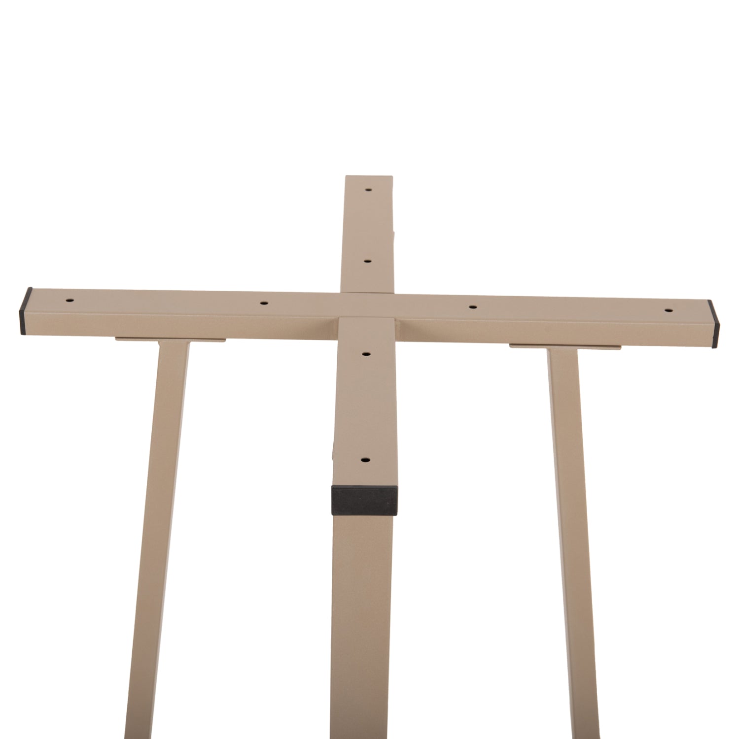 BAR TABLE BASE MEDIUM HEIGHT HM477.25 METAL IN CAPPUCCINO 50x50x90Hcm.
