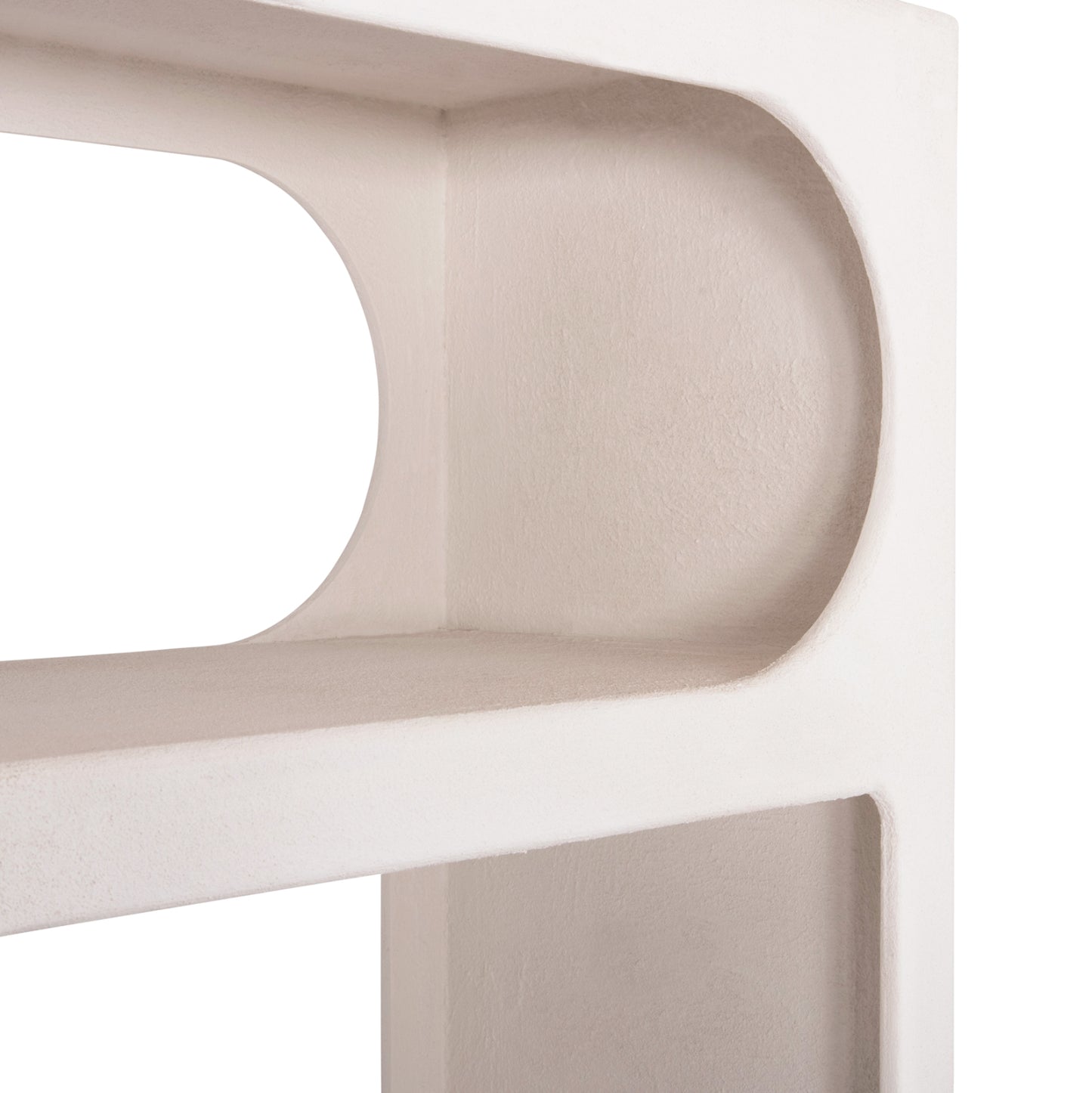 BOOKCASE SERIES SANTORINI HM18062 MDF IN WHITE COLOR 80x38x180Hcm.