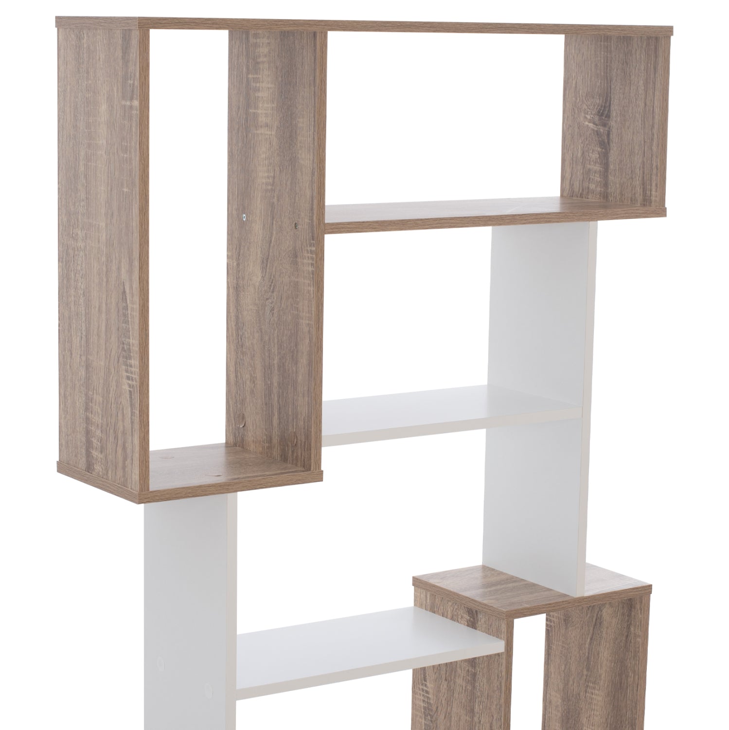 BOOKCASE  SHAY HM8768.01 85X22X140 WHITE