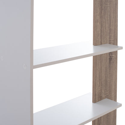 BOOKCASE HARVEY HM8770 80X23X141 WHITE
