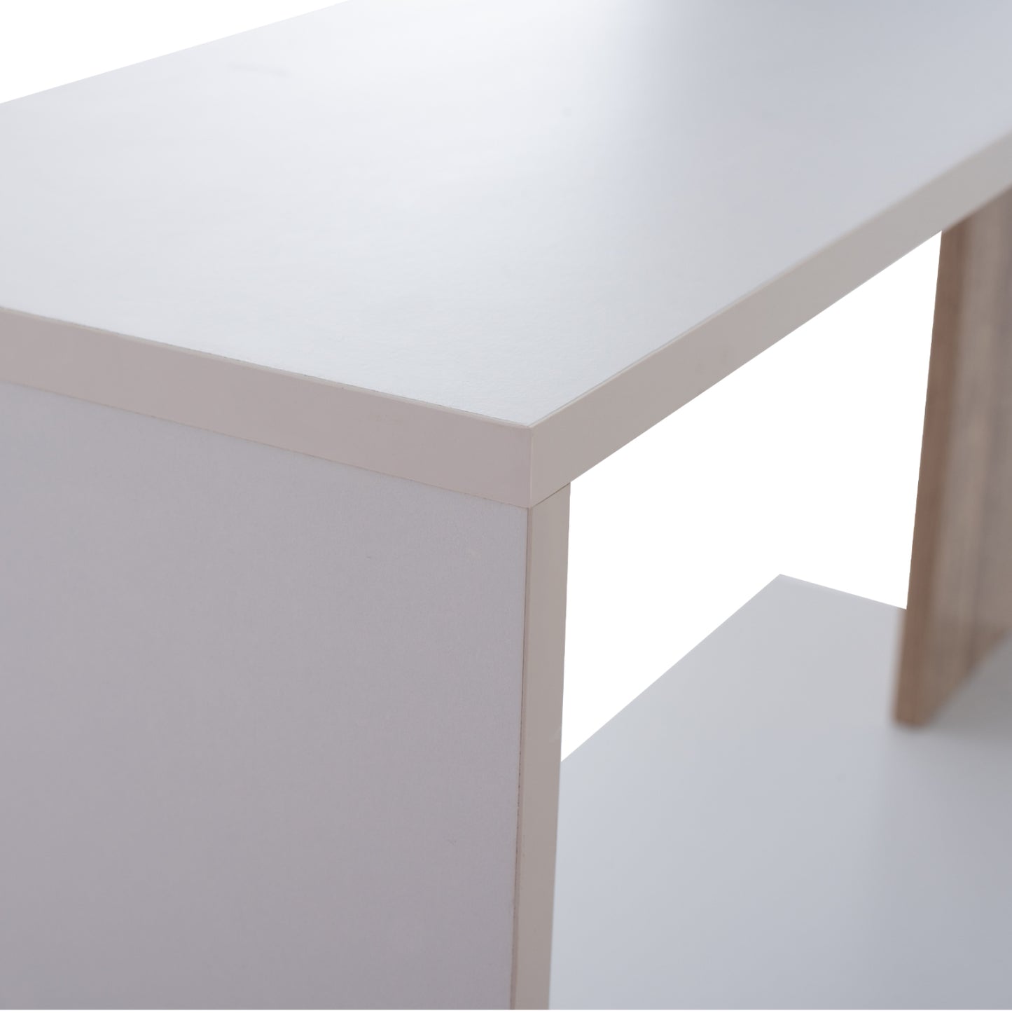 BOOKCASE HARVEY HM8770 80X23X141 WHITE