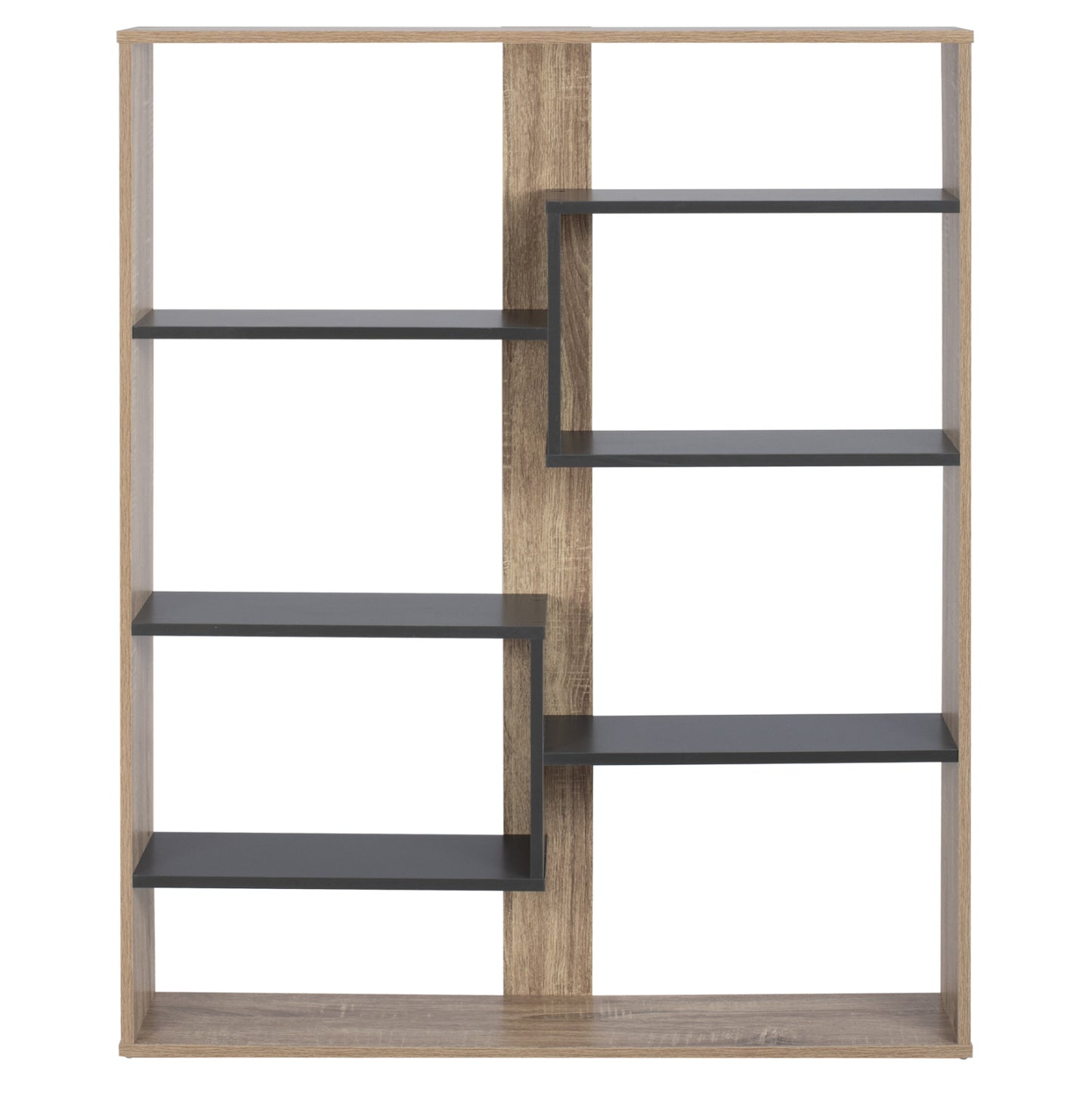 BOOKCASE MARCELINE HM8772.02 100Χ21Χ124,5 GRAY