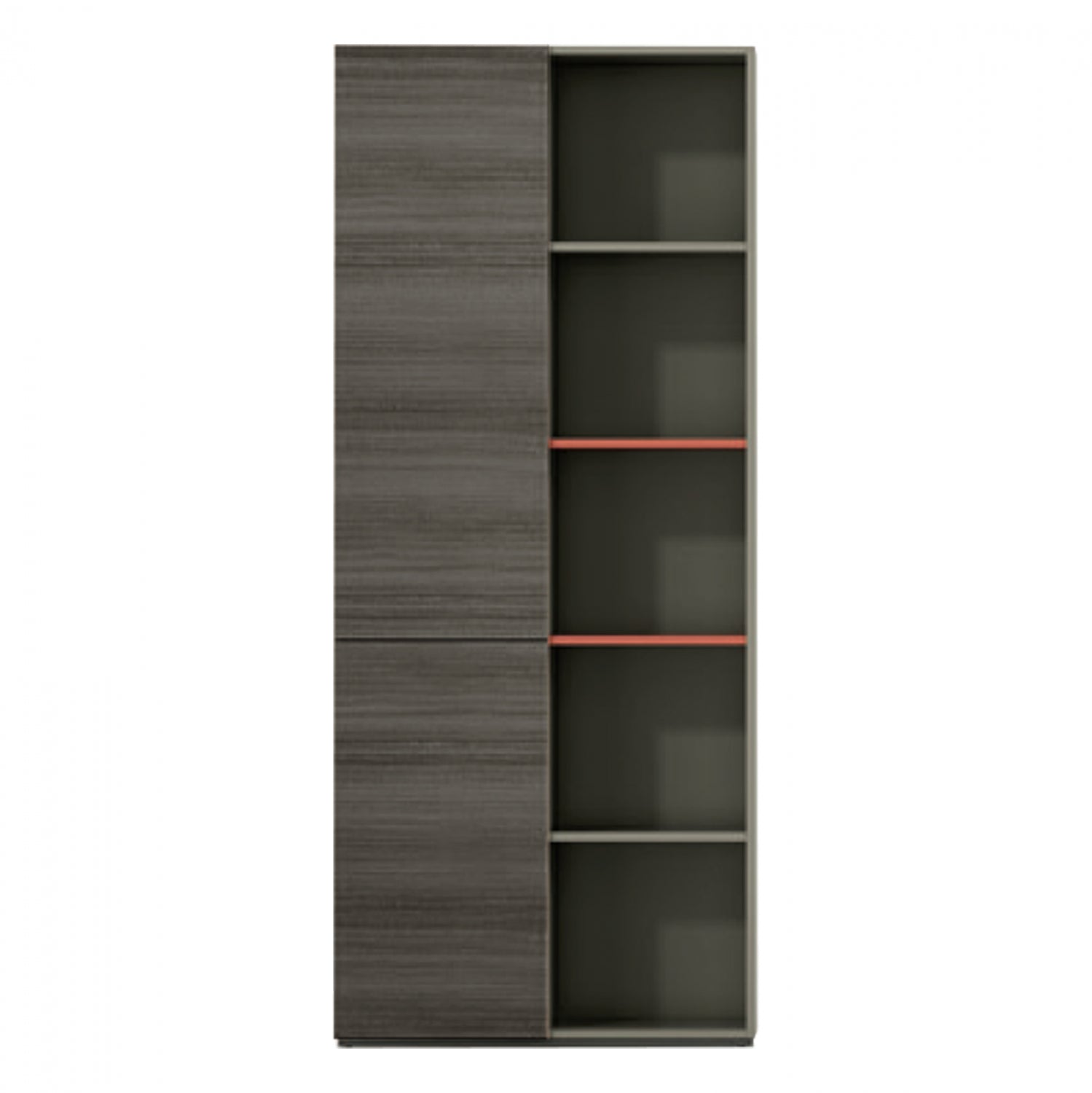Professional Office Library Lux Series Mocha & Ash color 80x40x190 HM2121