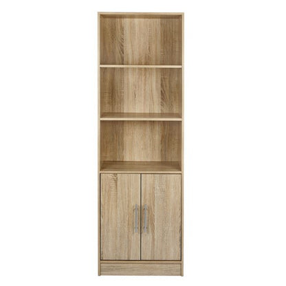 Melamine bookcase ENSLEY HM2027.02 sonama 60x30x180