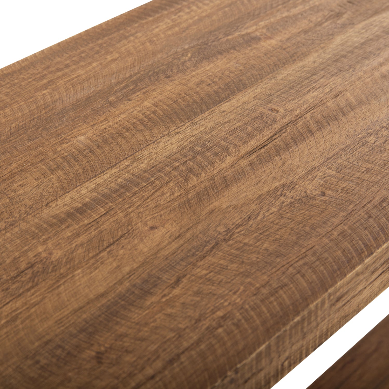 SIDE TABLE RANCH HM9752 MAHOGANY WOOD IN NATURAL COLOR 90x25x45Hcm.