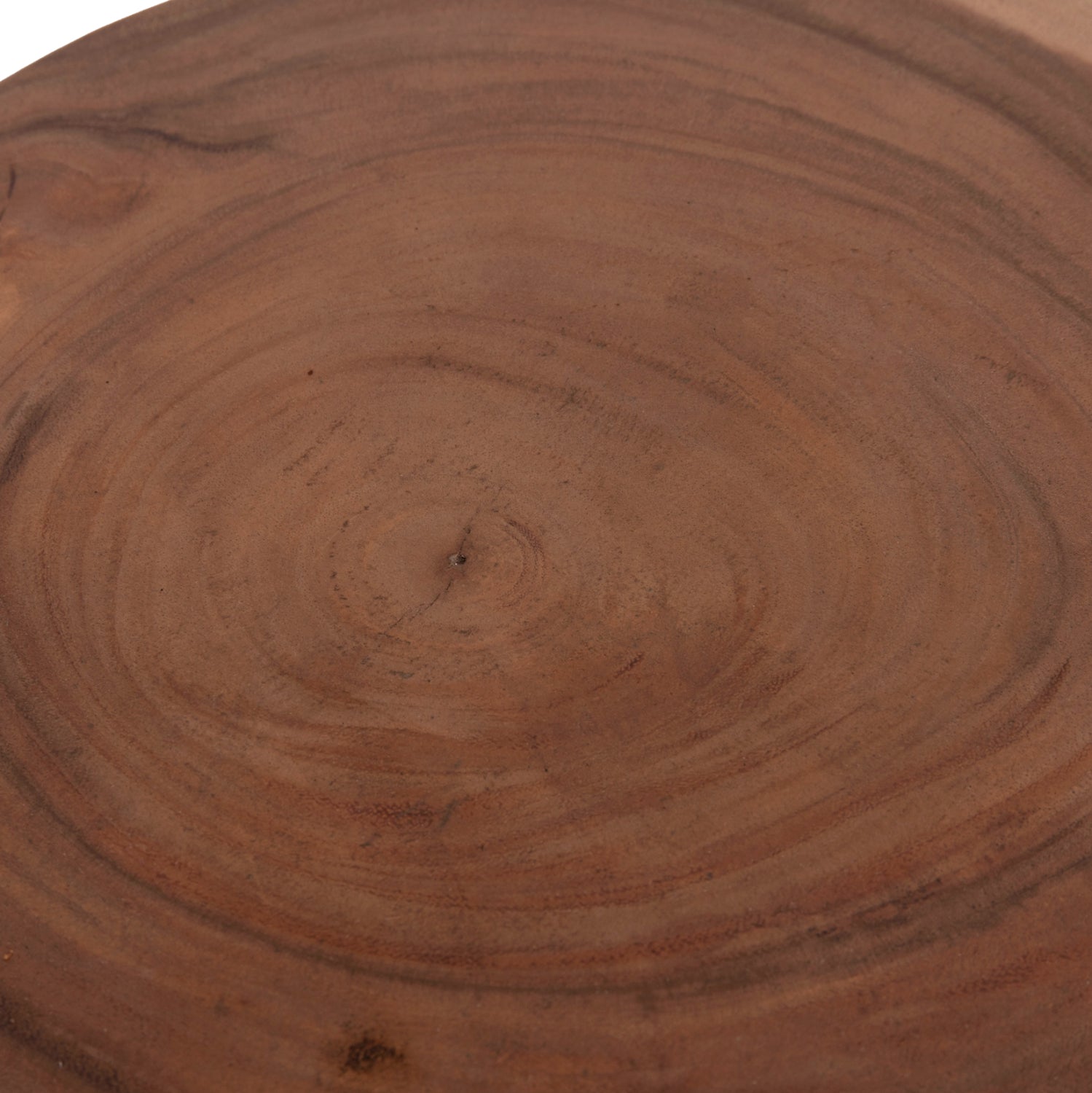 SIDE TABLE ROUND PUMBE HM9891.11 SOLID SUAR WOOD IN NATURAL COLOR Φ40x50Hcm.