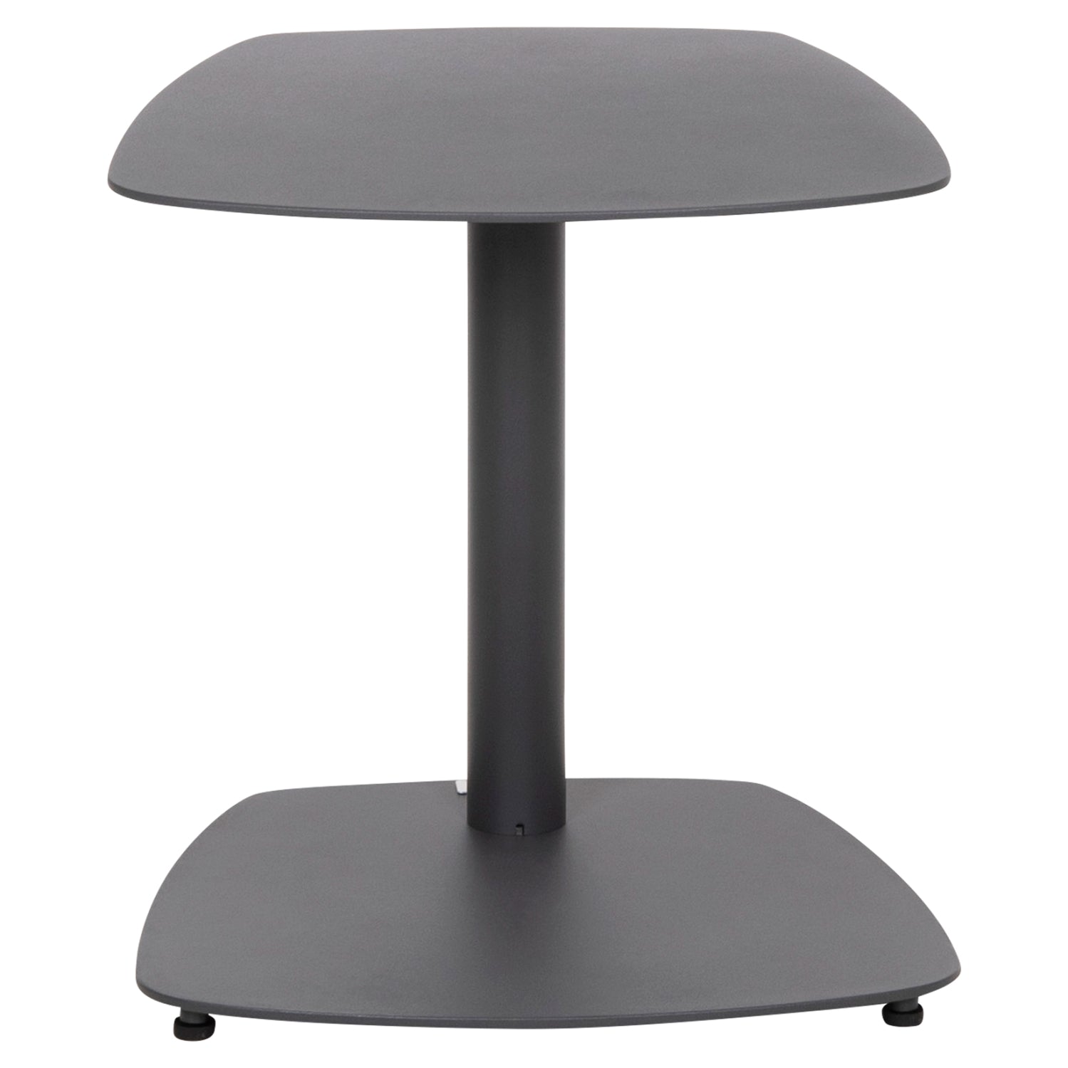SUNBED SIDE TABLE CARET HM6563.01 ALUMINUM IN GREY 40x39x42Hcm.