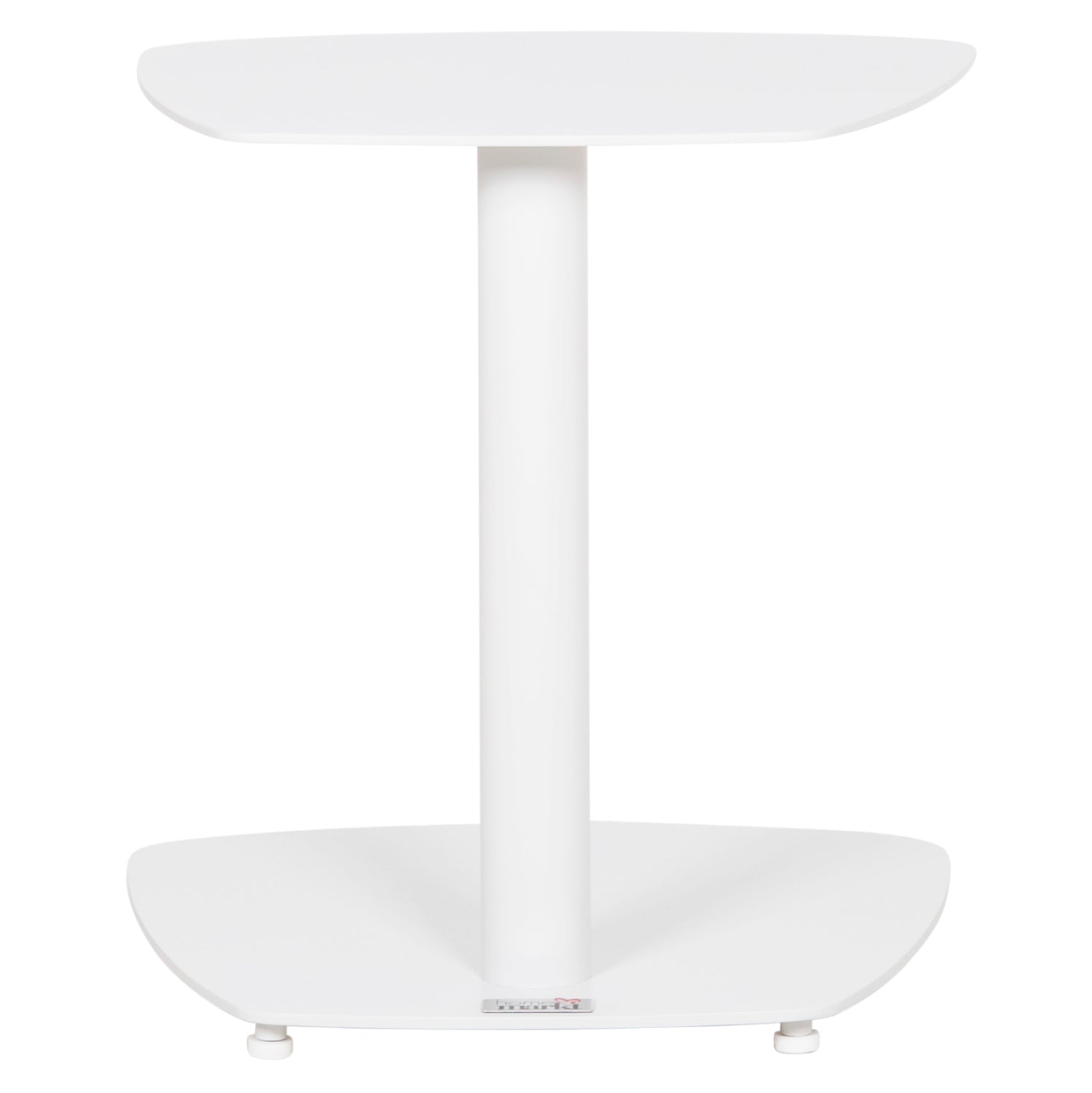SUNBED SIDE TABLE CARET HM6563.02 ALUMINUM IN WHITE 40x39x42Hcm.