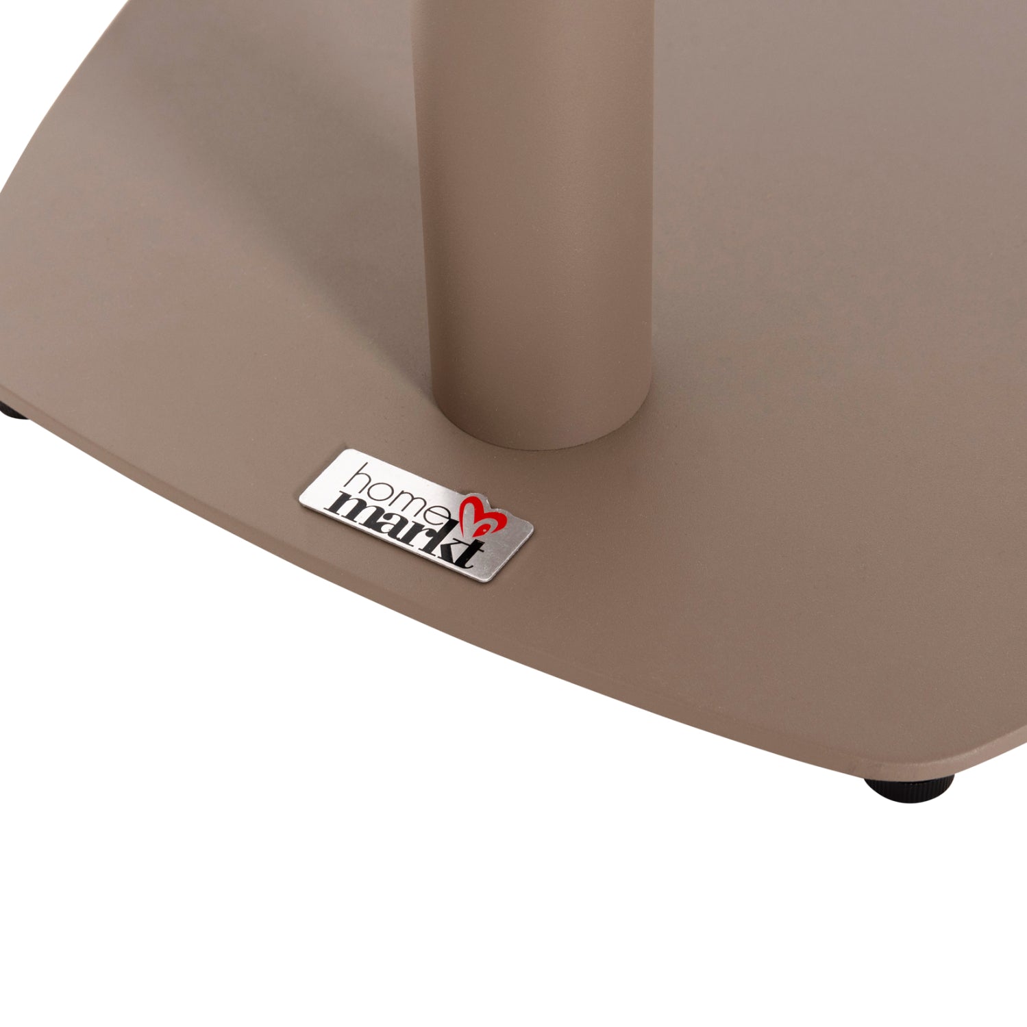 SUNBED SIDE TABLE CARET HM6563.03 ALUMINUM IN LIGHT GREY (TAUPE) 40x39x42Hcm.