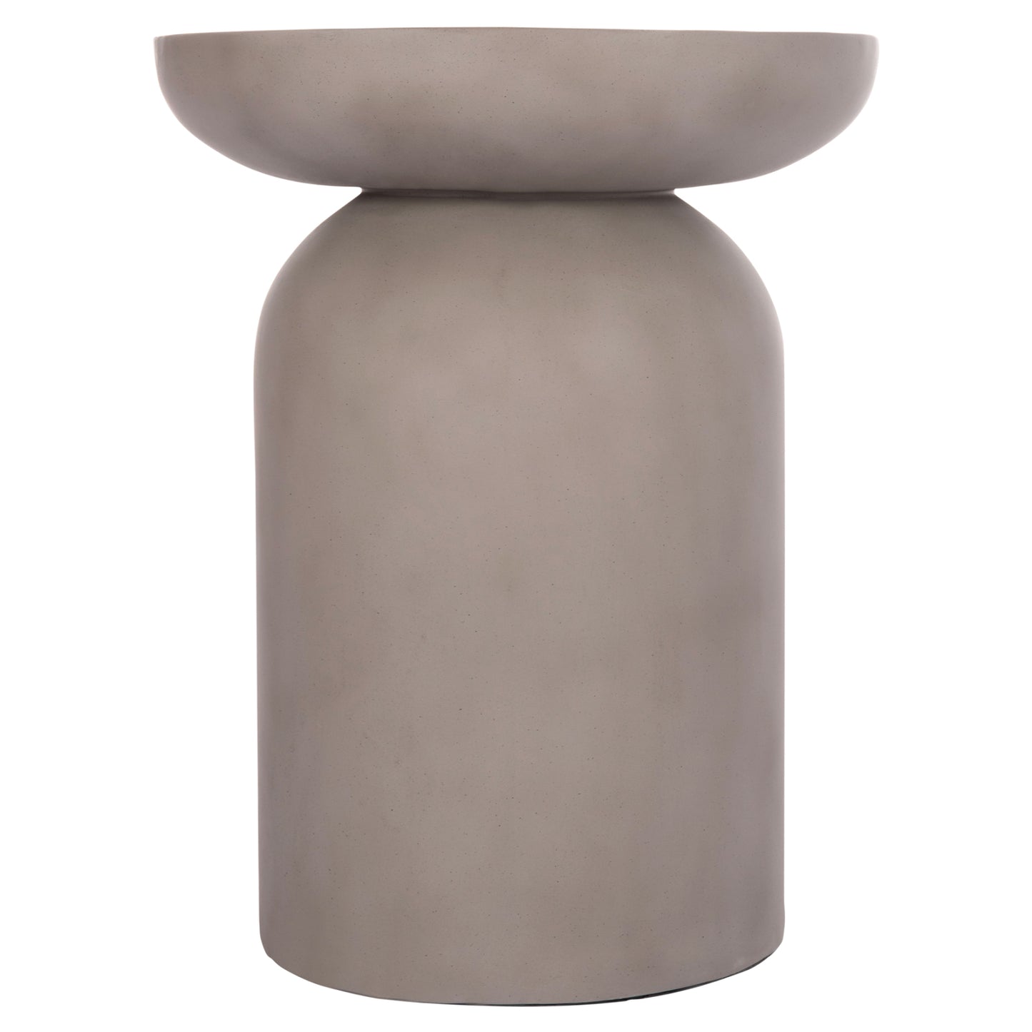 SIDE TABLE ANNA HM18160.03 FIBER CEMENT IN GREY--Φ60x76Hcm.