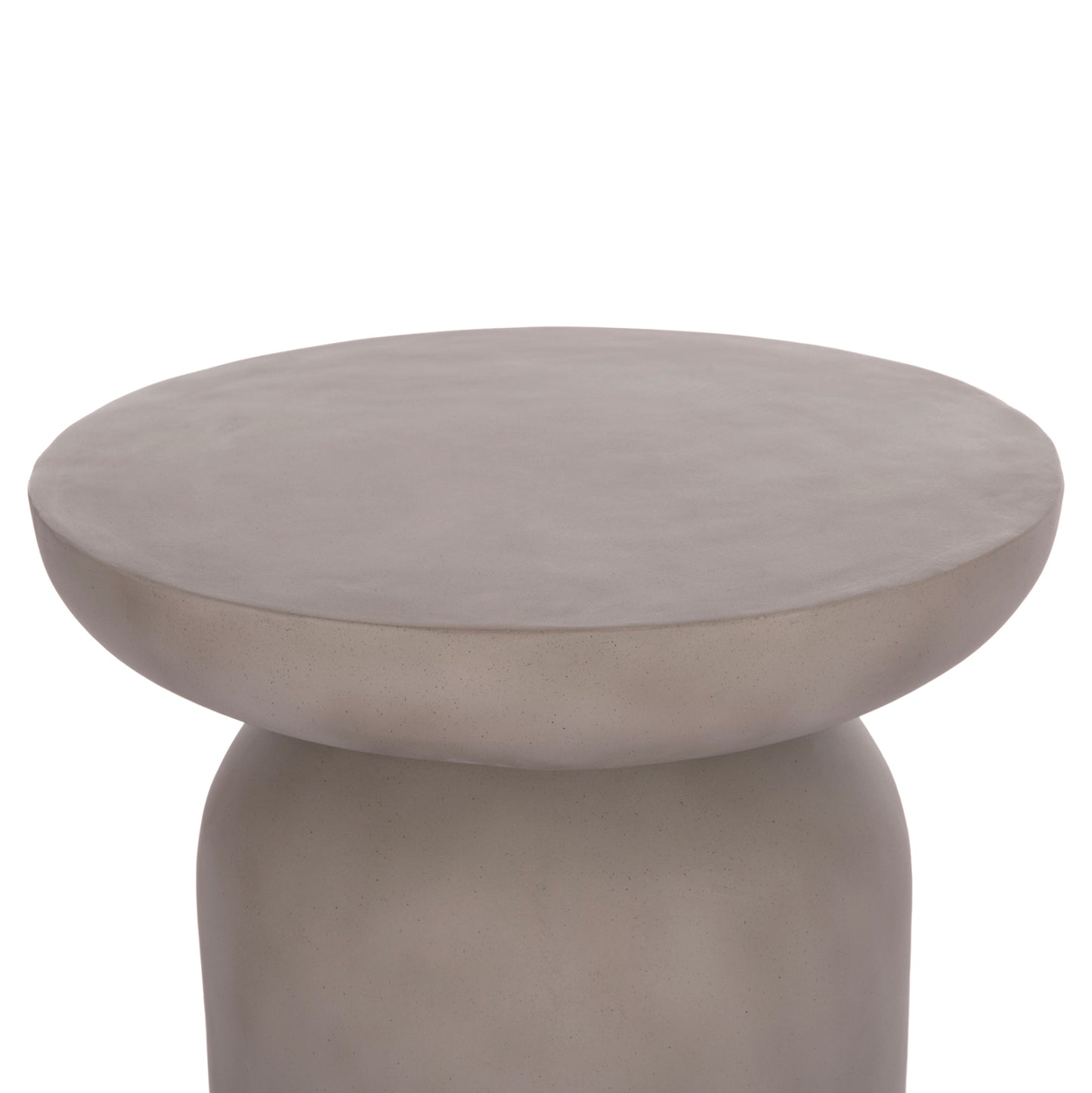 SIDE TABLE ANNA HM18160.03 FIBER CEMENT IN GREY--Φ60x76Hcm.