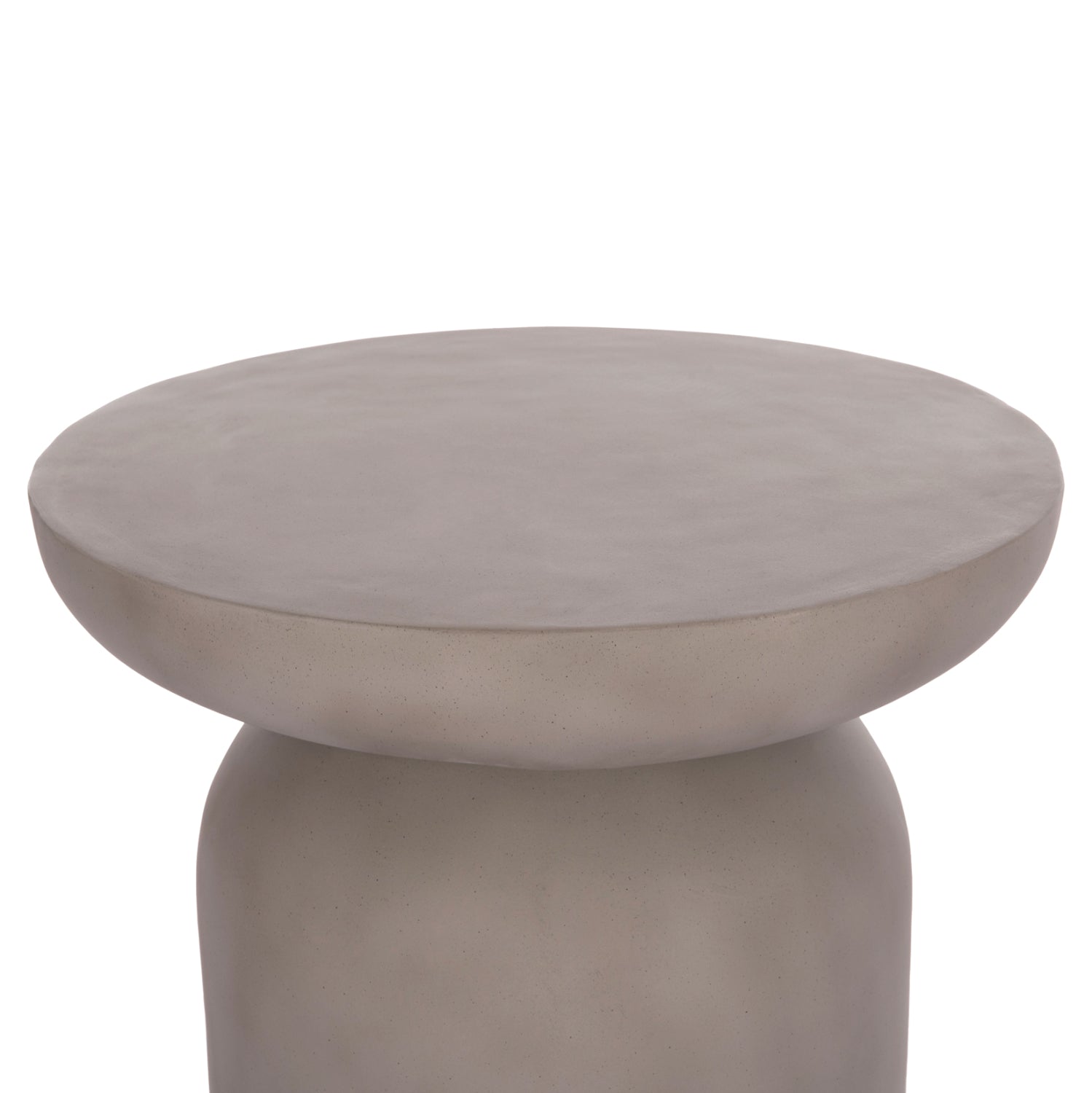 SIDE TABLE ANNA HM18160.03 FIBER CEMENT IN GREY--Φ60x76Hcm.