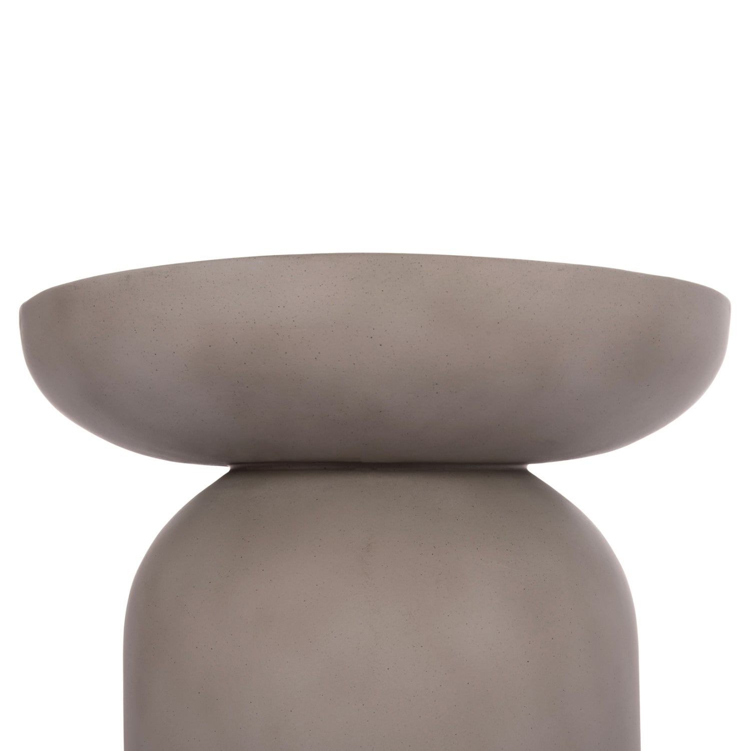 SIDE TABLE ANNA HM18160.03 FIBER CEMENT IN GREY--Φ60x76Hcm.