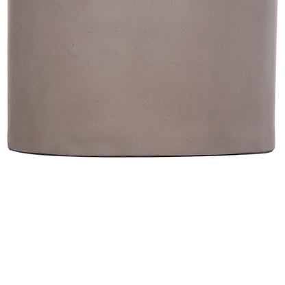 SIDE TABLE ANNA HM18160.03 FIBER CEMENT IN GREY--Φ60x76Hcm.