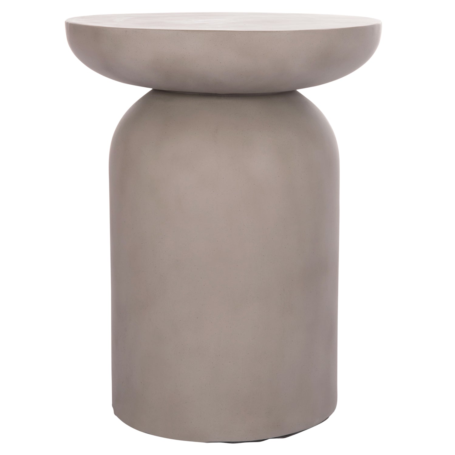 SIDE TABLE ANNA HM18160.03 FIBER CEMENT IN GREY--Φ60x76Hcm.