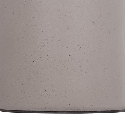 SIDE TABLE TRED(T) HM18169.03 FIBER CEMENT IN GREY-NATURAL RATTAN--Φ40x61Hcm.