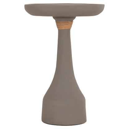 LAMP TABLE ROUND TORG HM18170.03 FIBER CEMENT GREY Φ41x62Hcm.