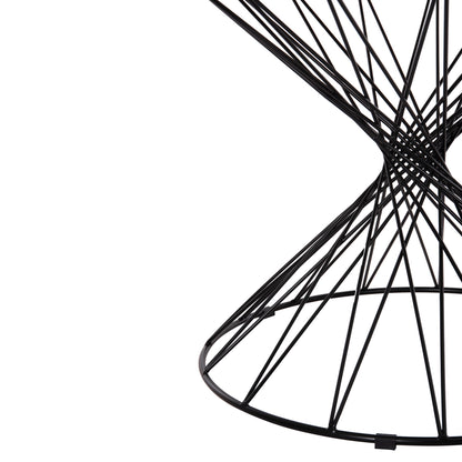 SIDE TABLE GRESAM HM18039.01 CERAMIC TOP-METAL BASE Φ50x44Hcm.
