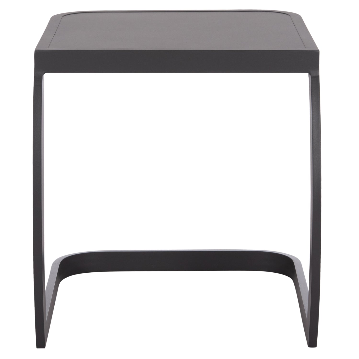 SUNBED SIDE TABLE RICKON HM6324.01 ALUMINUM IN GREY COLOR 45x48x49.5Hcm.