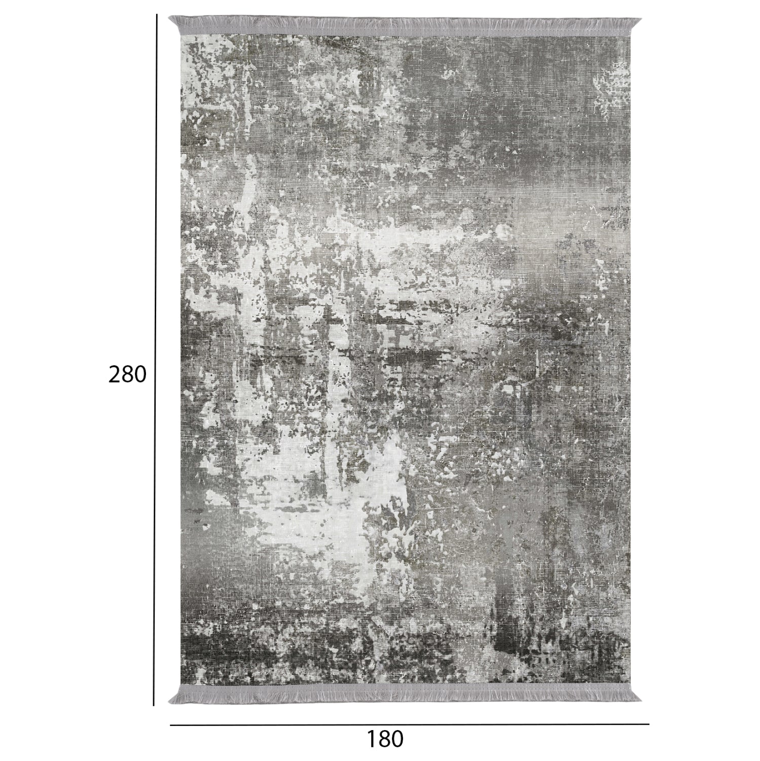 LIVING ROOM CARPET JOSIANE HM7723.06 GREY 180X280cm