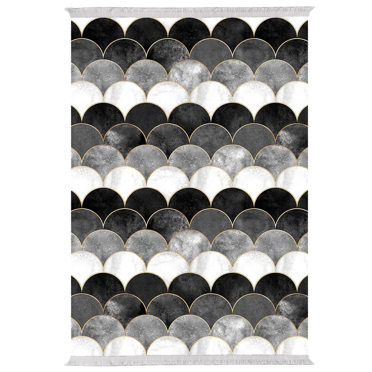 LIVING ROOM CARPET WITH FRINGES JOSIANE HM7677.33 120X170