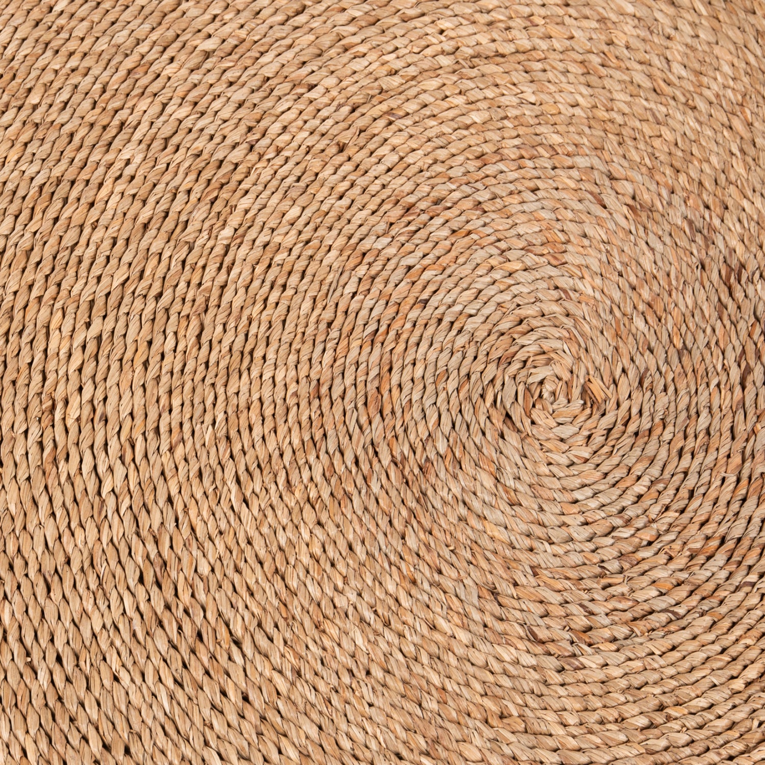 ROUND RUG CRATER HM7847 MENDONG GRASS IN NATURAL COLOR Φ100cm.