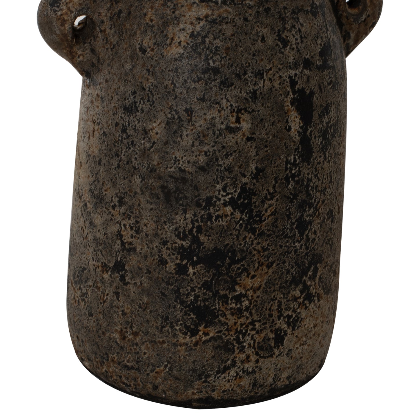 DECOR VASES 3PCS HM7710 ANTIQUE GREY TERRACOTTA