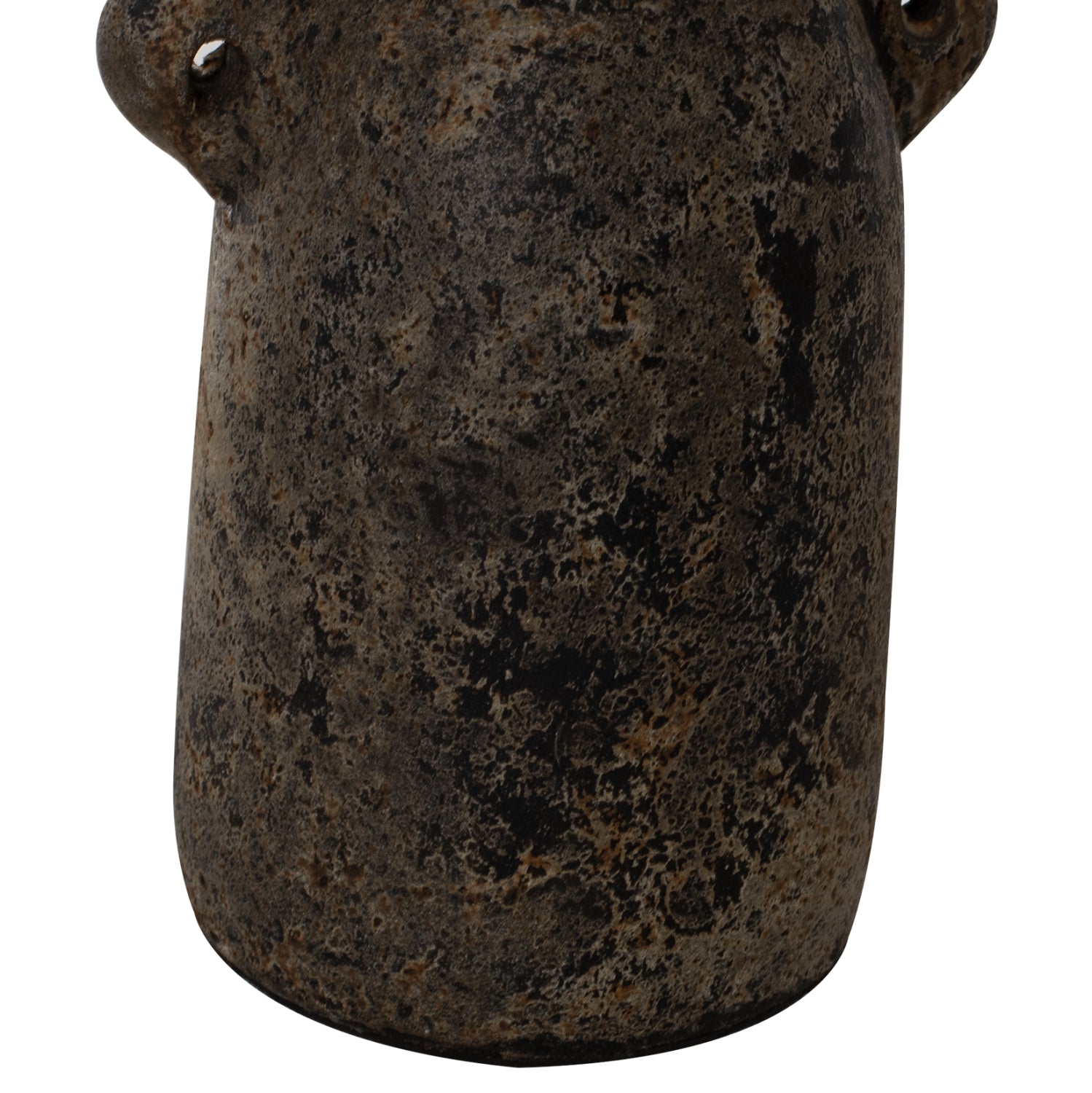 DECOR VASES 3PCS HM7710 ANTIQUE GREY TERRACOTTA