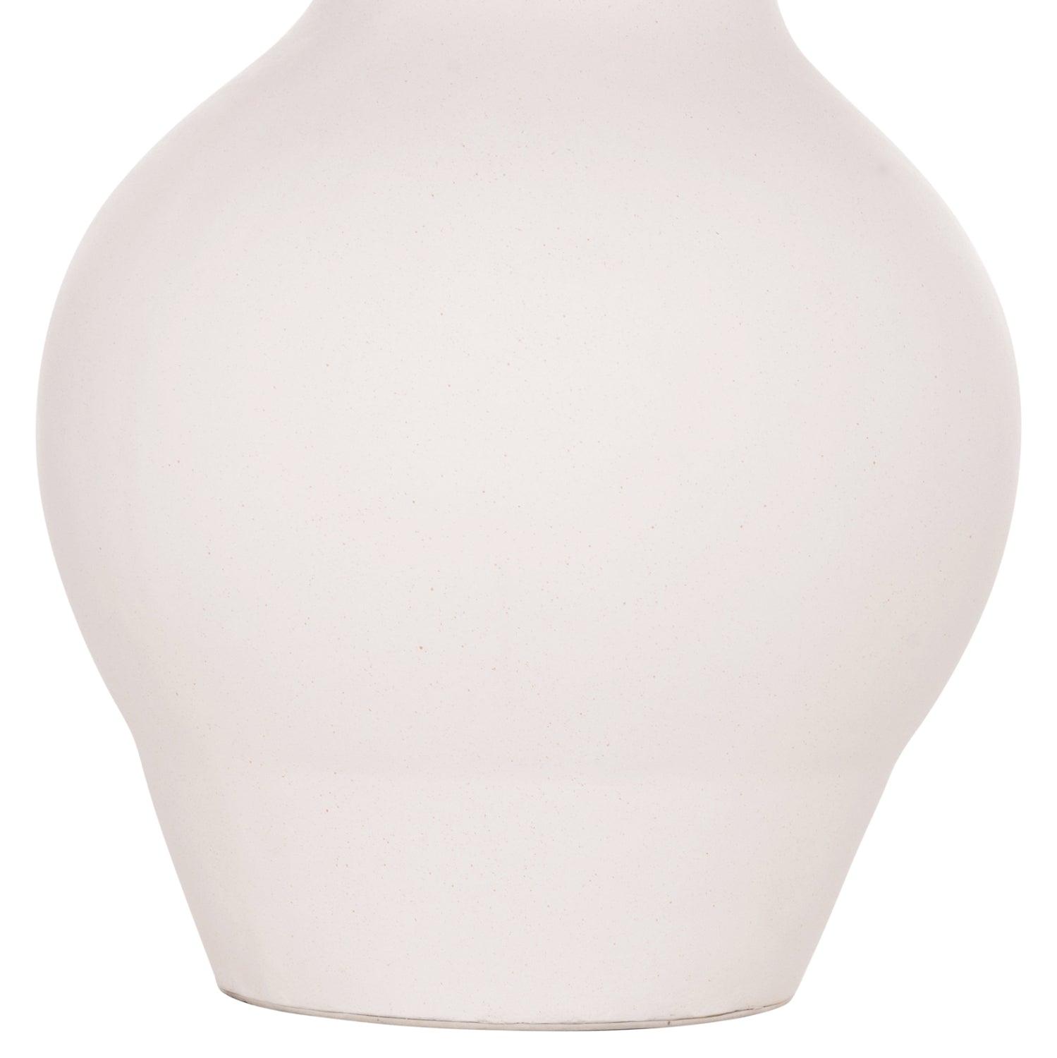 DECORATIVE FLOOR VASE NEBULA HM4660.02M FIBER CEMENT IN WHITE--TEAK WOOD Φ45x148Hcm.