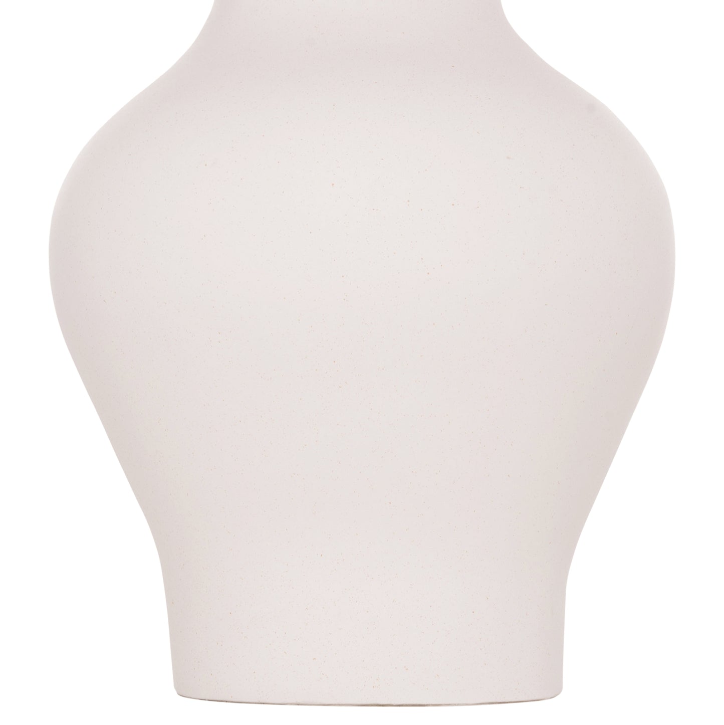 DECORATIVE FLOOR VASE NEBULA HM4660.02S FIBER CEMENT IN WHITE--TEAK WOOD Φ45x115Hcm.