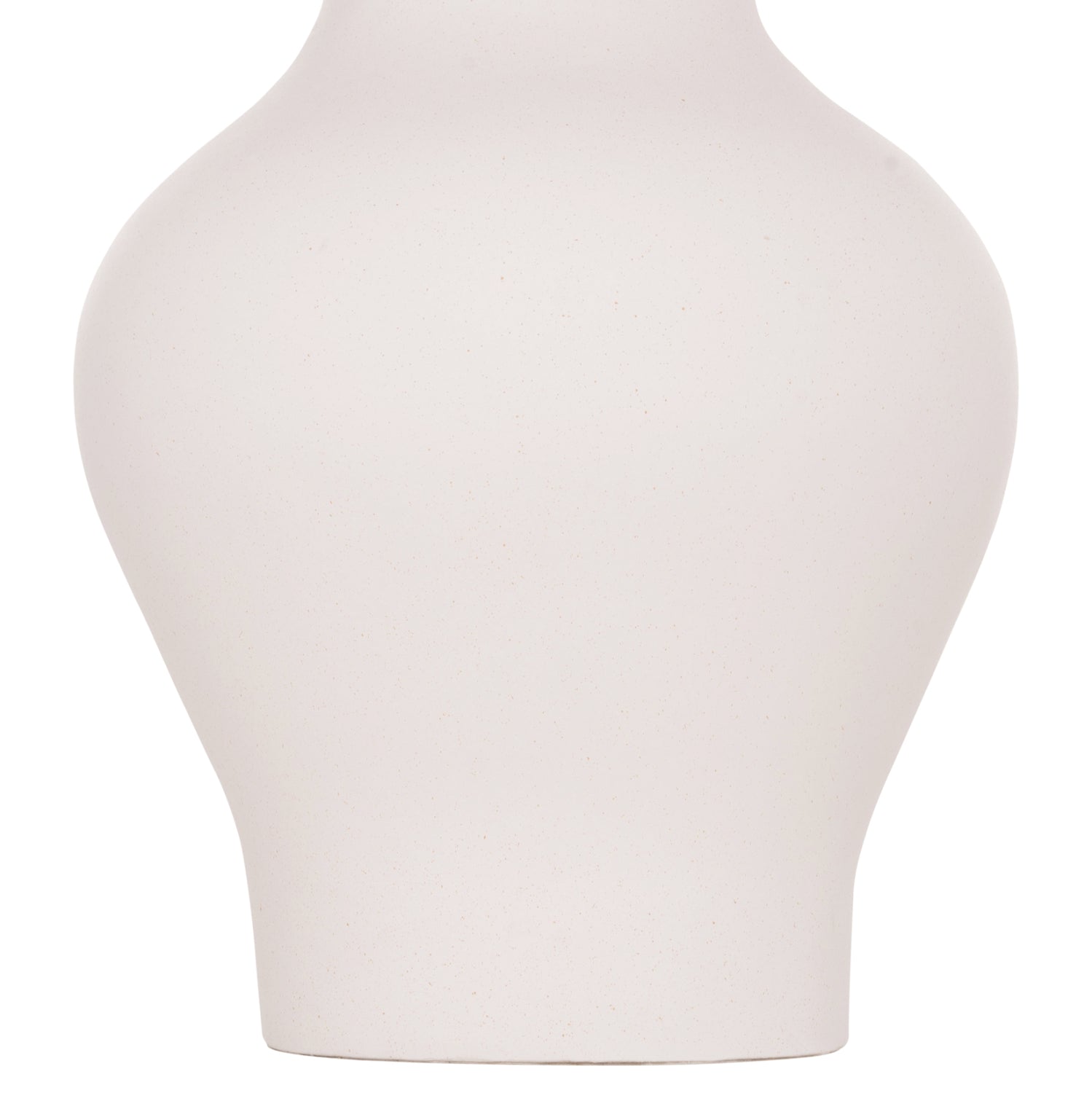 DECORATIVE FLOOR VASE NEBULA HM4660.02S FIBER CEMENT IN WHITE--TEAK WOOD Φ45x115Hcm.