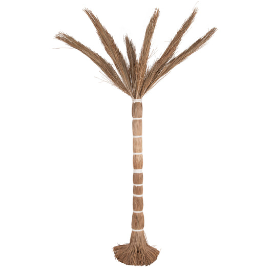 DECORATIVE TREE TROPIC HM4324 COCONUT-STYLE MADE OF MENDONG GRASS 280Hcm.