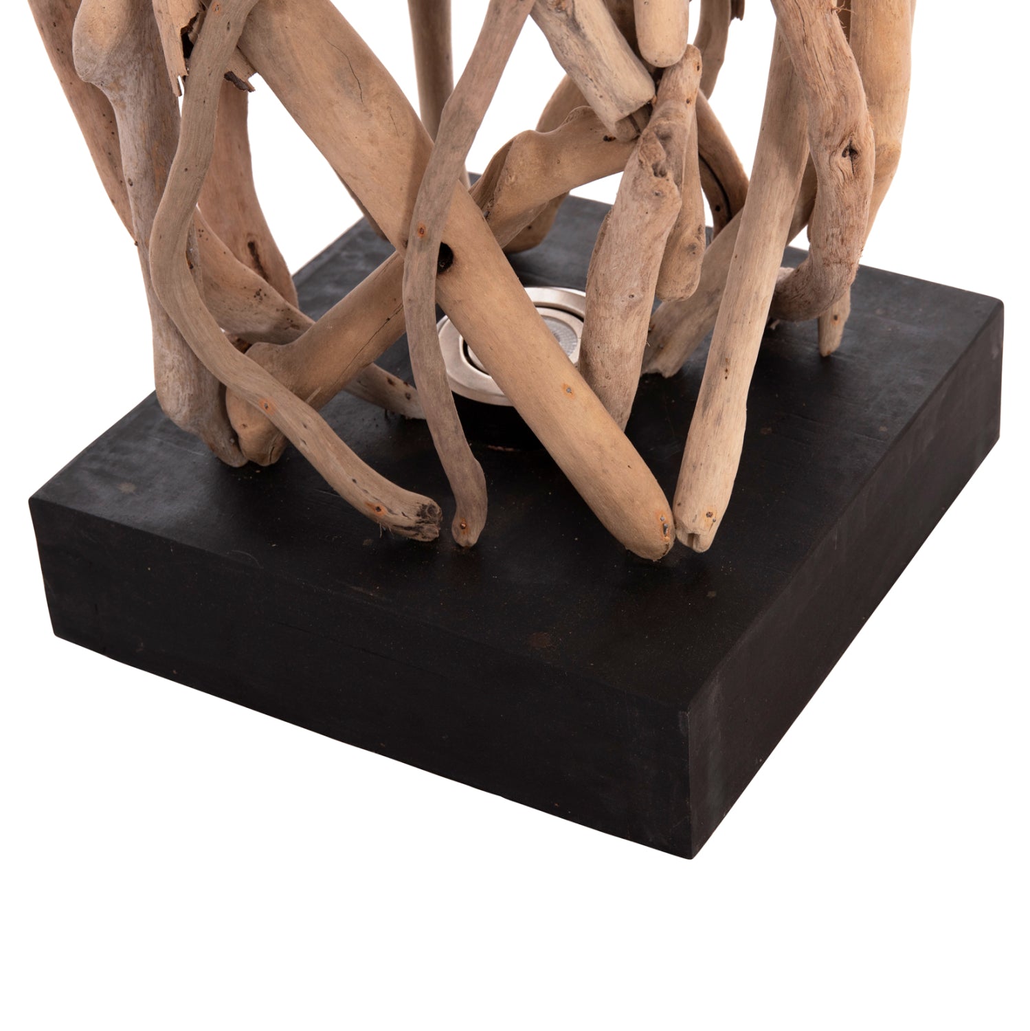 DECORATIVE FLOOR STANDING LAMP FLAMER HM4439 DRIFTWOOD IN NATURAL 30x30x179Hcm.