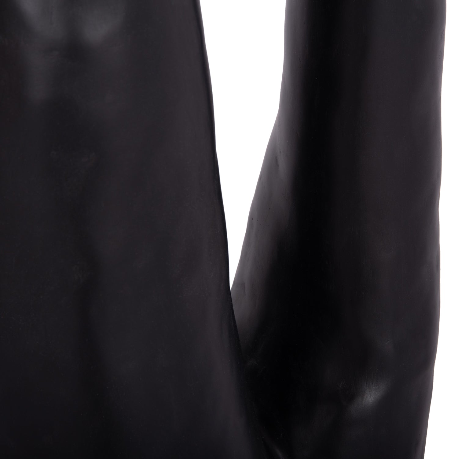DECORATIVE FLOOR LAMP TUSKEN HM4702.01 FIBER CEMENT-BLACK 50x43x145Hcm.