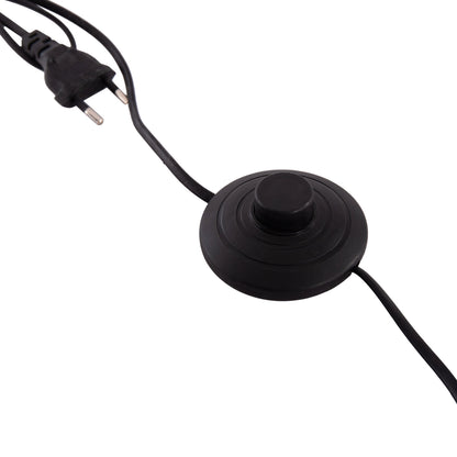 DECORATIVE FLOOR LAMP TUSKEN HM4702.01 FIBER CEMENT-BLACK 50x43x145Hcm.