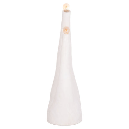 DECORATIVE FLOOR LAMP TUSKEN HM4702.02 FIBER CEMENT-WHITE 50x43x145Hcm.
