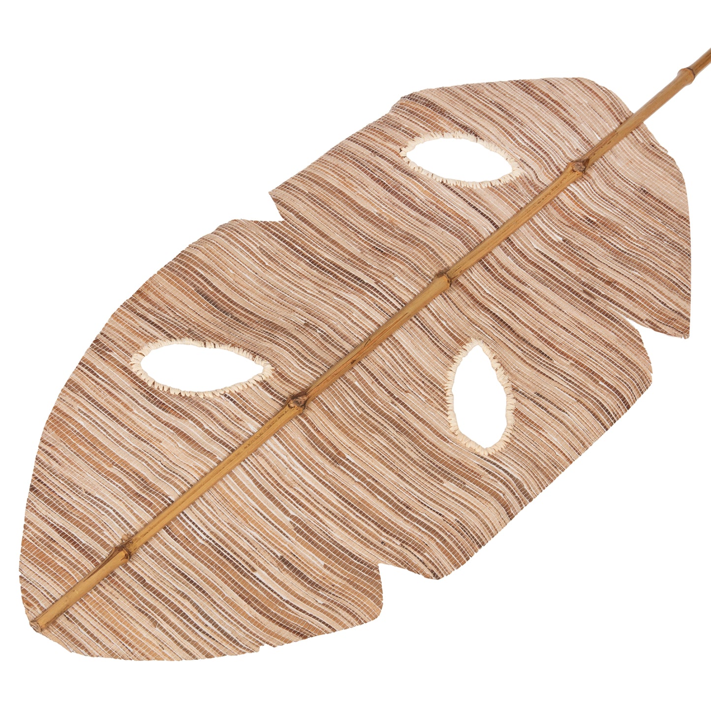 DECORATIVE LEAF ΗΜ7872 WATER HYACINTH IN NATURAL COLORING 32x200x3 cm.