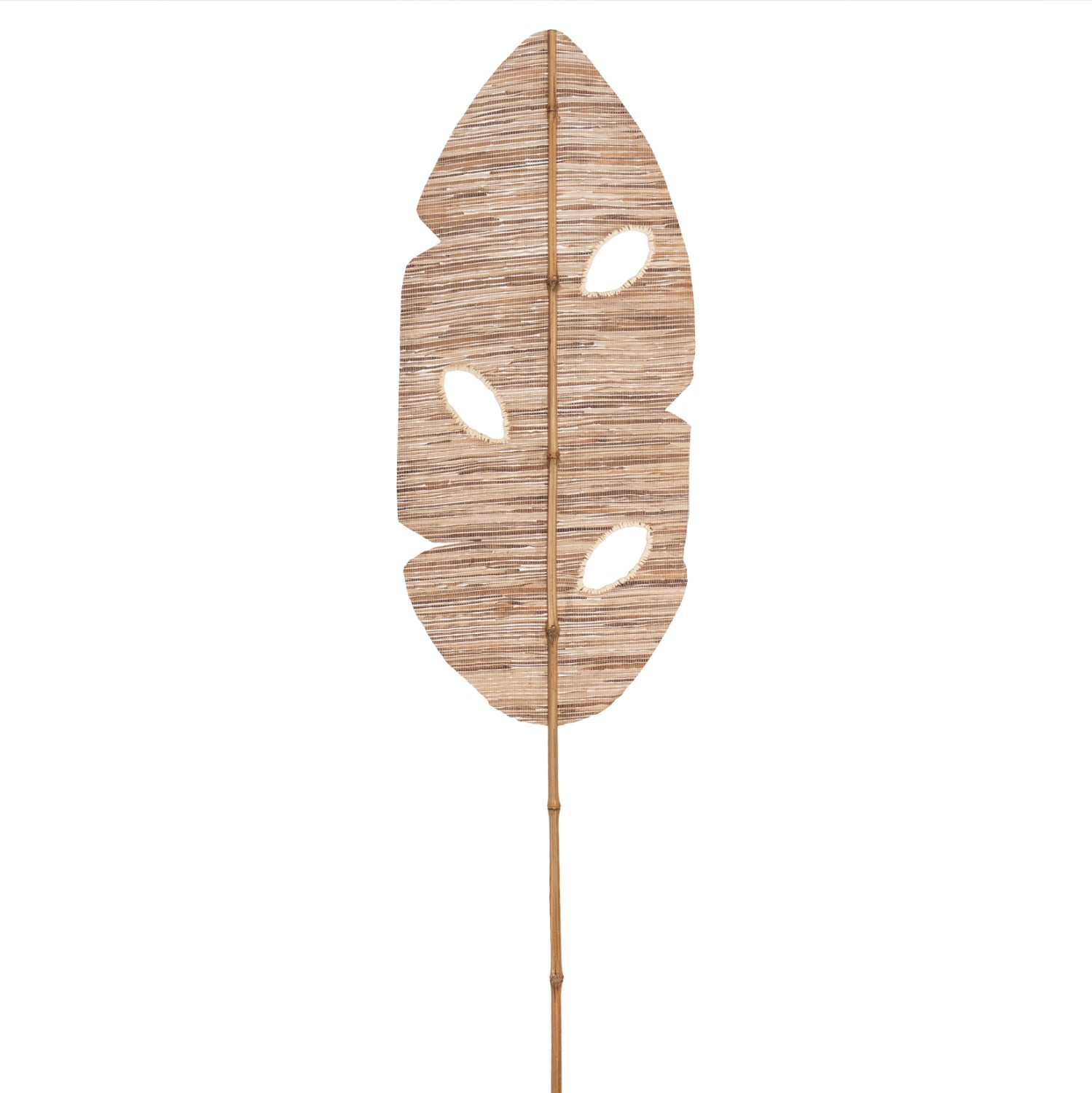 DECORATIVE LEAF ΗΜ7872 WATER HYACINTH IN NATURAL COLORING 32x200x3 cm.