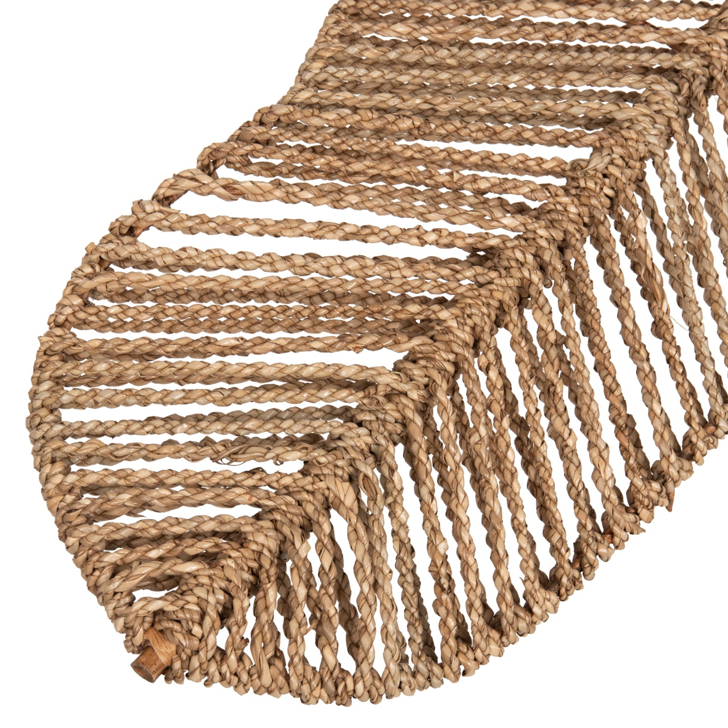 DECORATIVE LEAF HM7823.01 MADE OF BAMBOO AND SEAGRASS NATURAL  78Χ30x200Hcm.