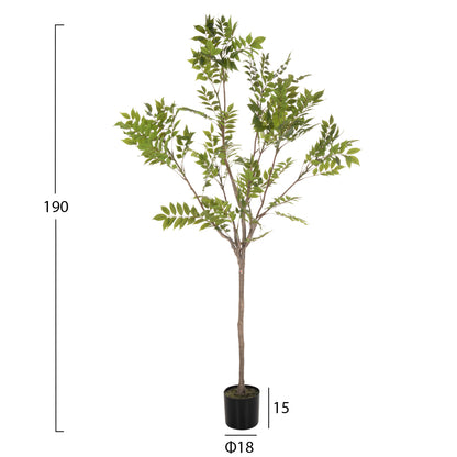 DECORATIVE SYNTHETIC PLANT IN POT HM4006 RANDOM TREE 190Hcm.