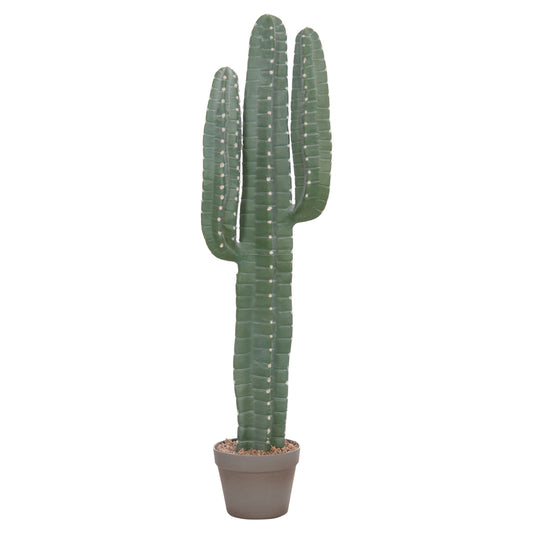 DECORATIVE SYNTHETIC PLANT IN POT HM4742 CACTUS 17.5x26x103Hcm.