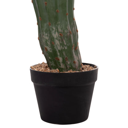 DECORATIVE SYNTHETIC PLANT IN POT HM4746 CACTUS 17.5x42x113Hcm.
