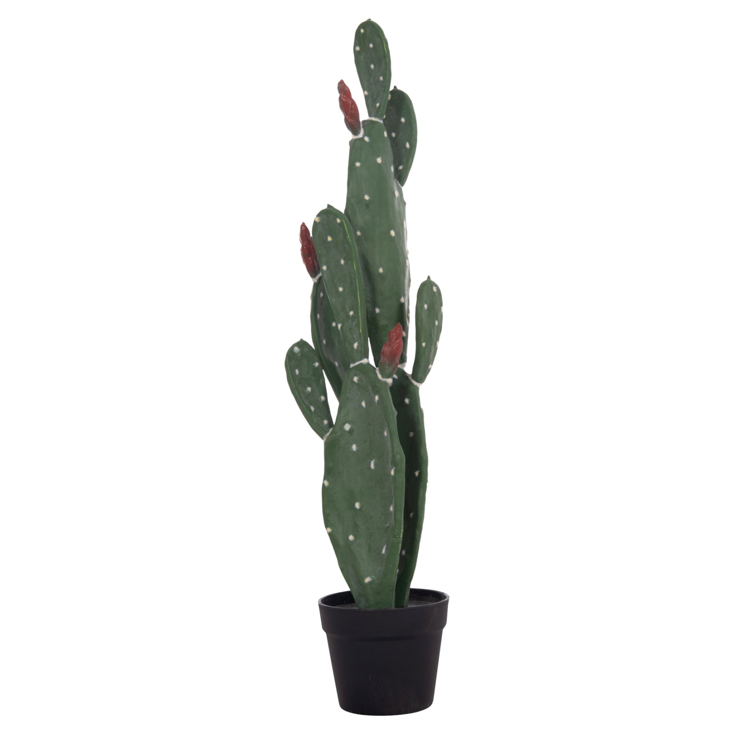 DECORATIVE SYNTHETIC PLANT IN POT HM4748 CACTUS 16x20x85Hcm.