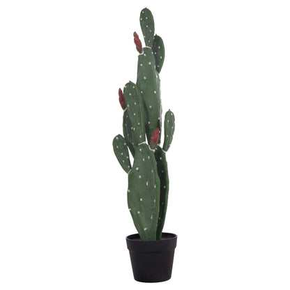 DECORATIVE SYNTHETIC PLANT IN POT HM4748 CACTUS 16x20x85Hcm.