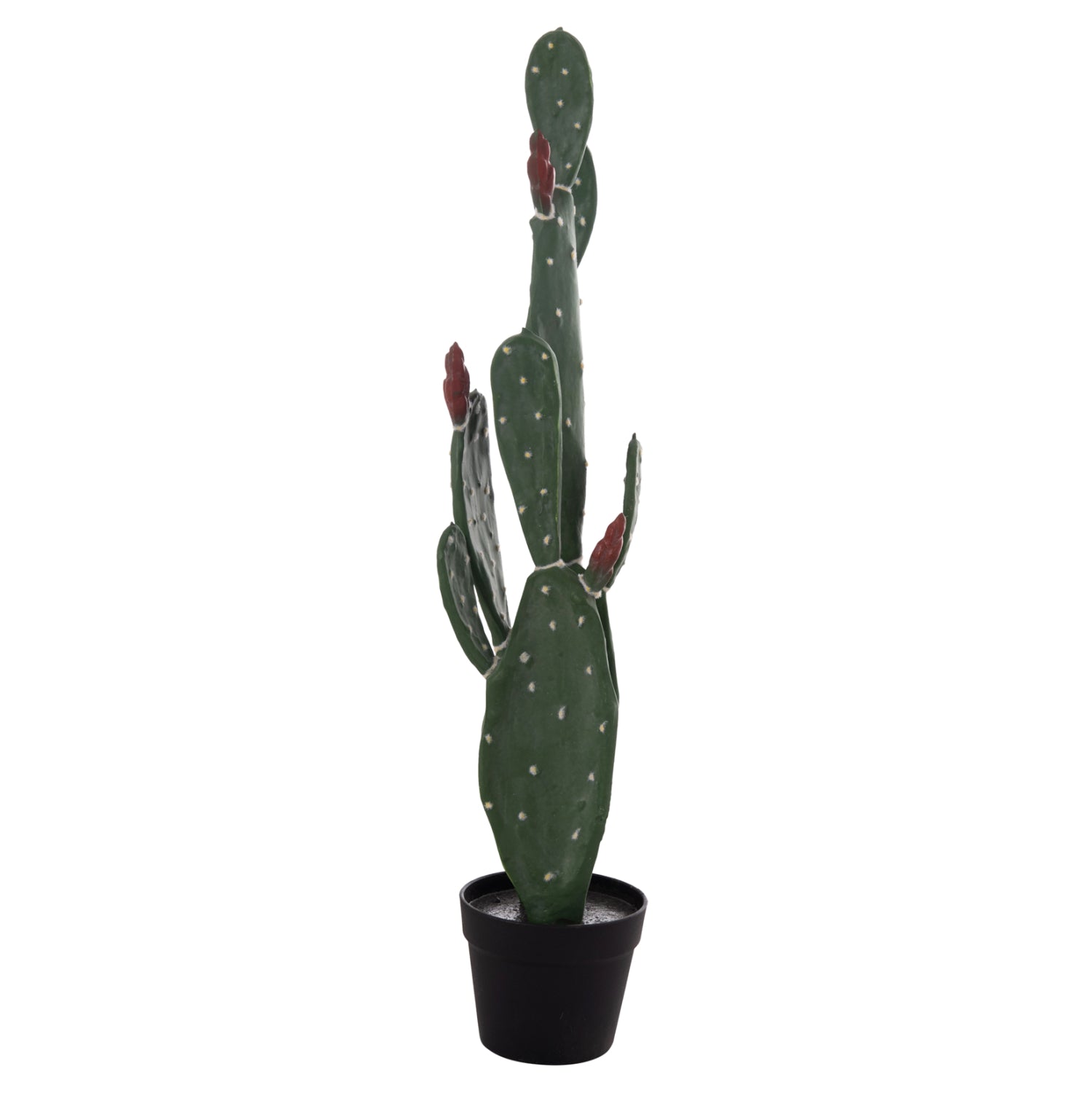 DECORATIVE SYNTHETIC PLANT IN POT HM4748 CACTUS 16x20x85Hcm.