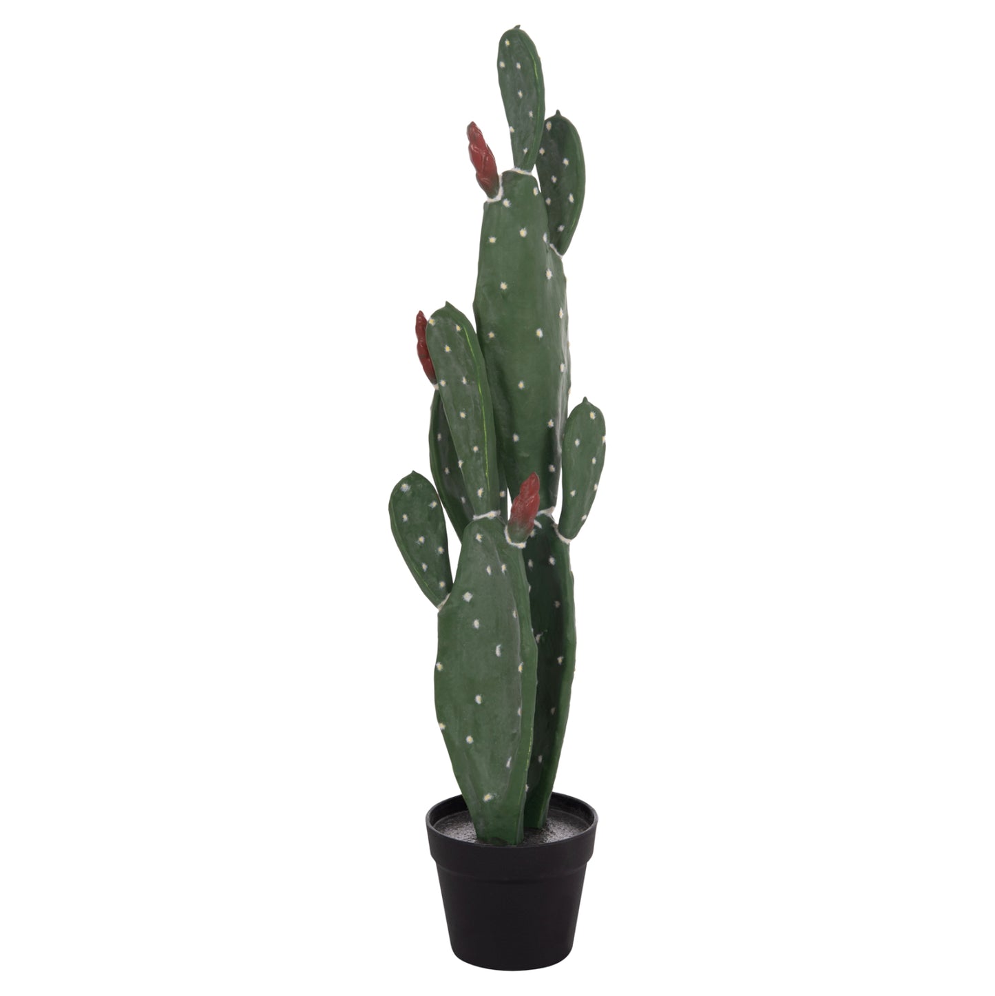 DECORATIVE SYNTHETIC PLANT IN POT HM4748 CACTUS 16x20x85Hcm.