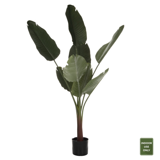 DECORATIVE SYNTHETIC PLANT IN POT HM7982 STRELITZIACEAE Φ17x14,5-150Hcm.