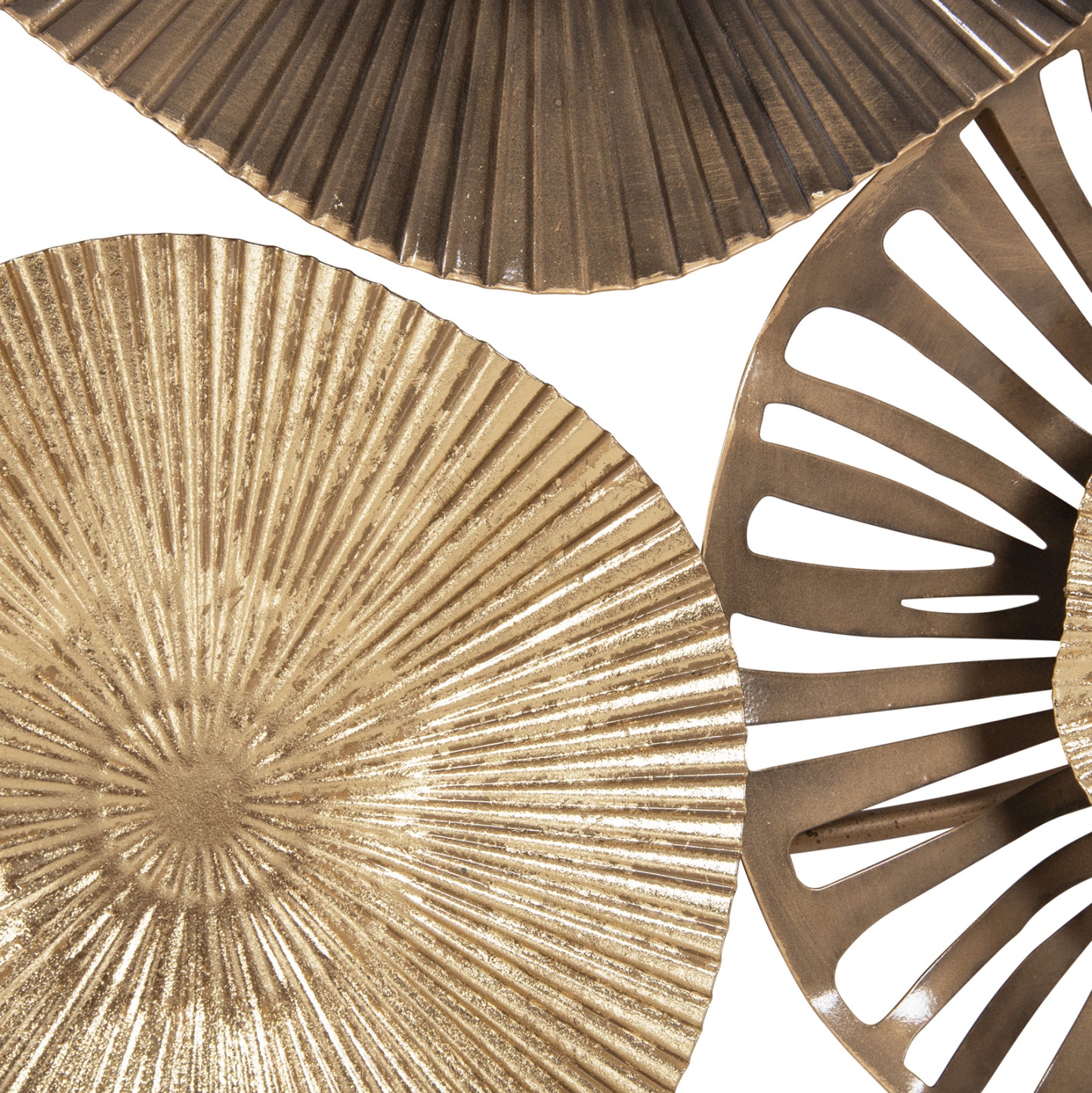WALL DECOR HM4199 METAL IN EARTH TONES 83x48Hcm.