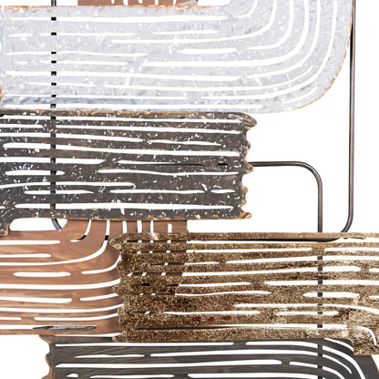 WALL DECORATION HM4206 METAL IN VARIOUS COLORS 58x4x109cm.