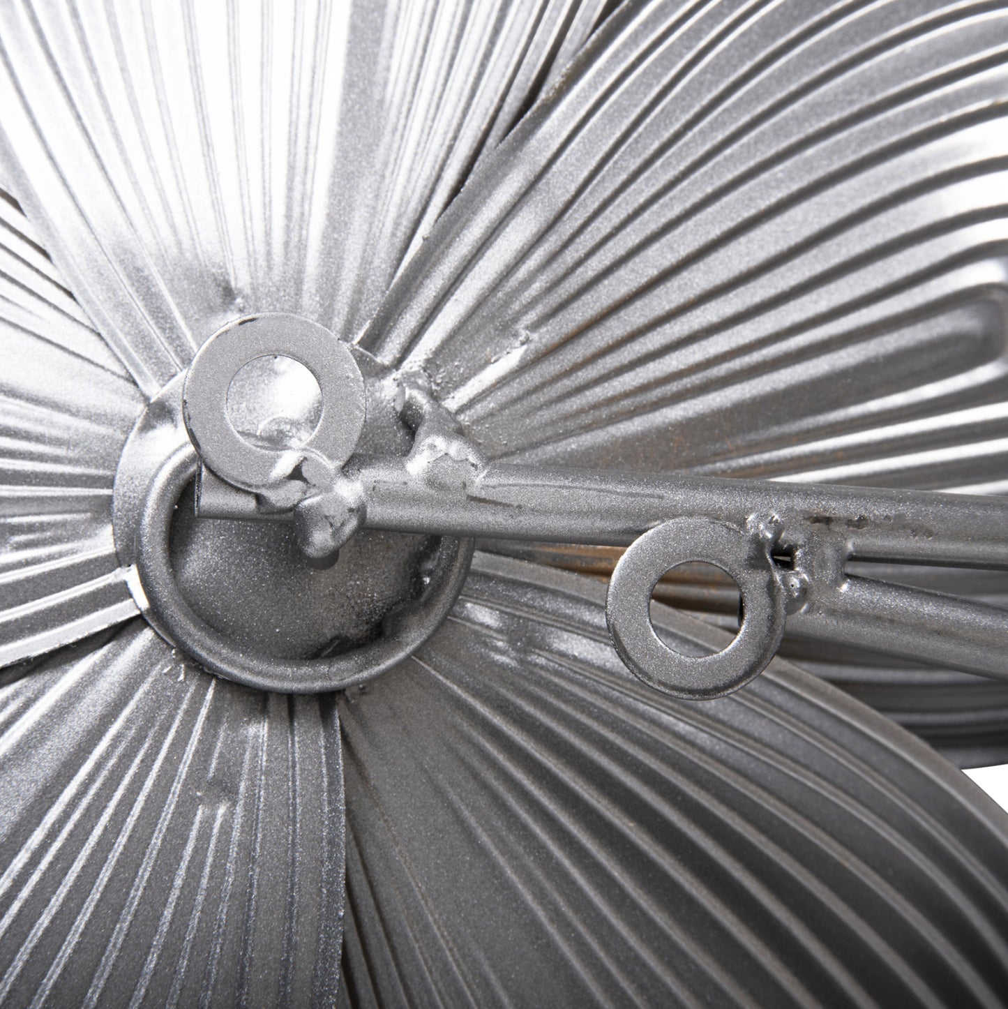 WALL DECOR HM4214 METAL IN WHITE-GREY-GOLD 51x7,5x120cm.